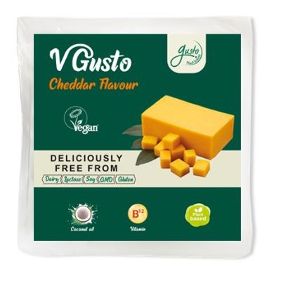 Queso bloque Cheddar 200g Vgusto